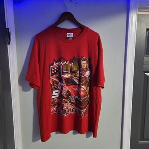 Chase Authentics Red NASCAR Graphic Tee, Size L